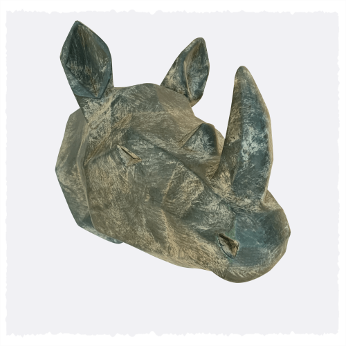 Figura Rinoceronte Muralla...