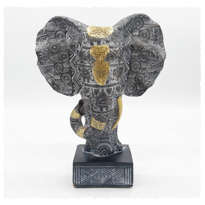 Figura pedestal Elefante decoración...
